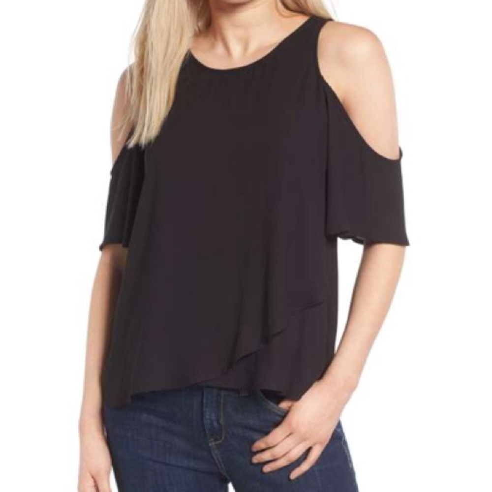 Lush Cold Shoulder Top